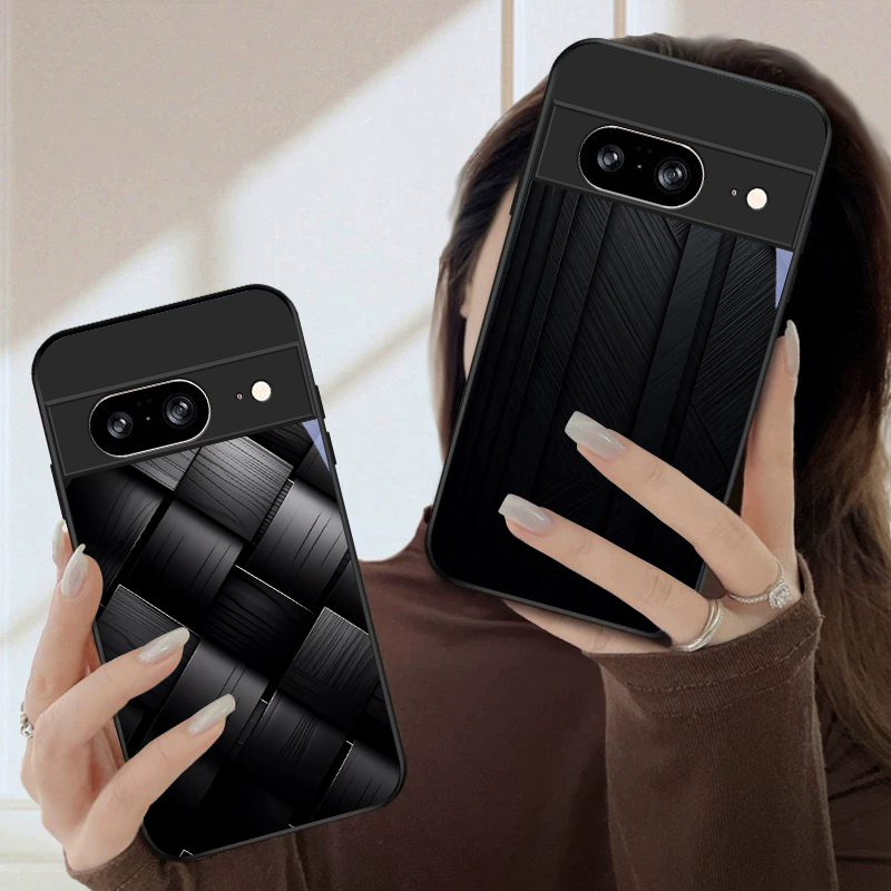 เคสโทรศัพท์แก้วสีดำลายเรขาคณิต - Google Pixel 8A บทวิจารณ์และราคา