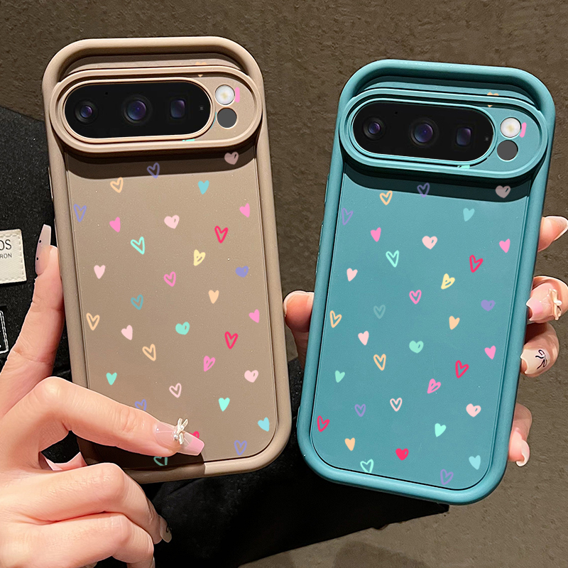 เคสโทรศัพท์แบบนิ่มลายหัวใจสีสั - Google Pixel 8A บทวิจารณ์และราคา
