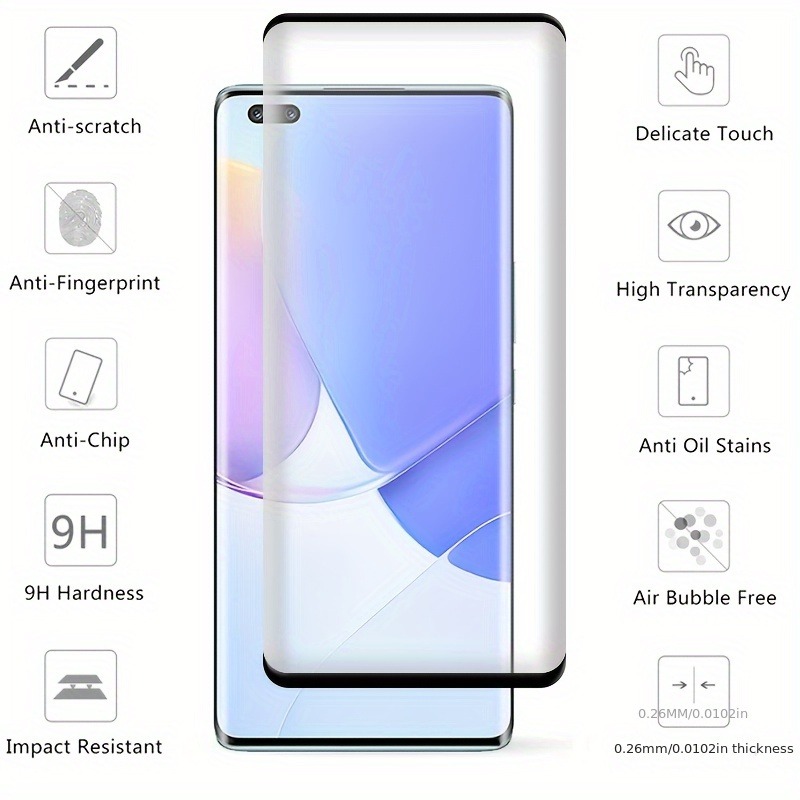 2pcs กระจกนิรภัยความละเอียดสูง - Huawei Nova 12 บทวิจารณ์และราคา
