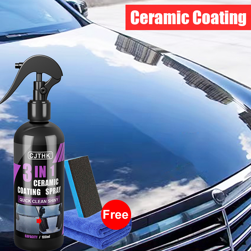 น้ำยาเคลือบเซรามิกนาโน 3 in 1  - Nano Liquid Coating บทวิจารณ์และราคา