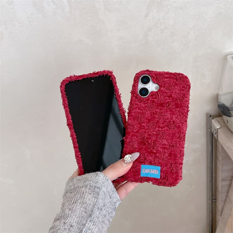 เคสโทรศัพท์ขนฟูสีแดงแองโกร่า ส - Apple Iphone 15 Pro Max บทวิจารณ์และราคา